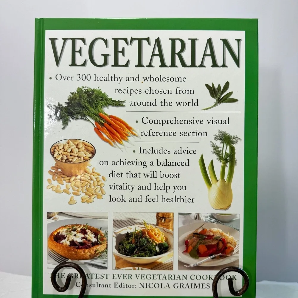 Vegetarian By Nicola Graimes Plant Base Diet Flexitarian Clean Eating Cookbook